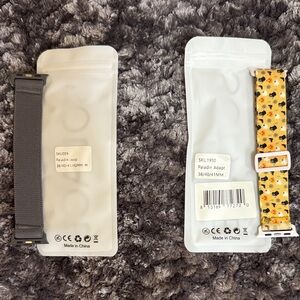 Solace Apple Watch Bands, set of two, NWT, never worn